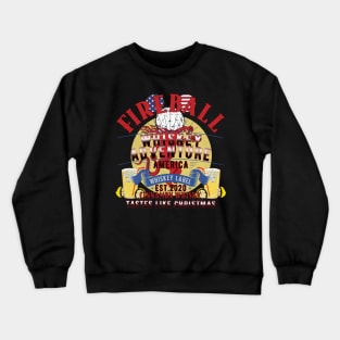 Whiskey Adventure formerly Fire and Ice at Epcot America Crewneck Sweatshirt